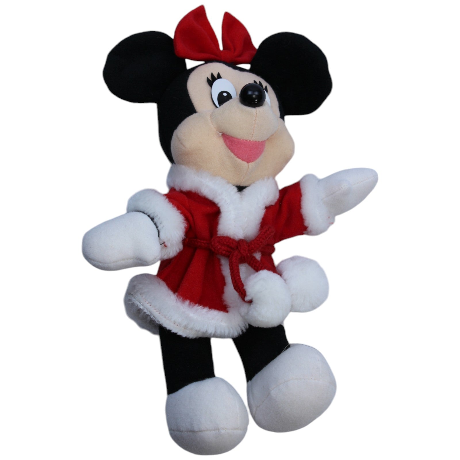 1238778 Mattel Disney Minnie Maus im Weihnachtsoutfit Kuscheltier Kumpel Leo Disney Gebraucht