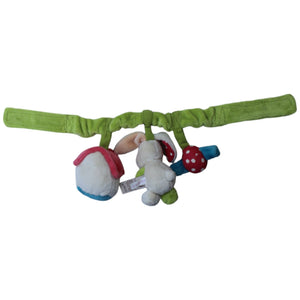 1238783 NICI My First NICI, Hase Kinderwagenkette Kumpel Leo Gebraucht