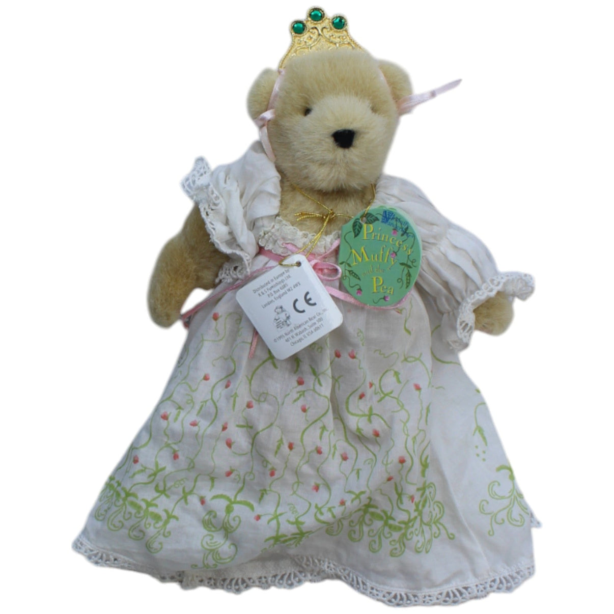 1238799 North American Bear Muffy Vanderbear Collection, Princess Muffy and the Pea Kuscheltier Kumpel Leo Bär Gebraucht Prinzessin auf der Erbse