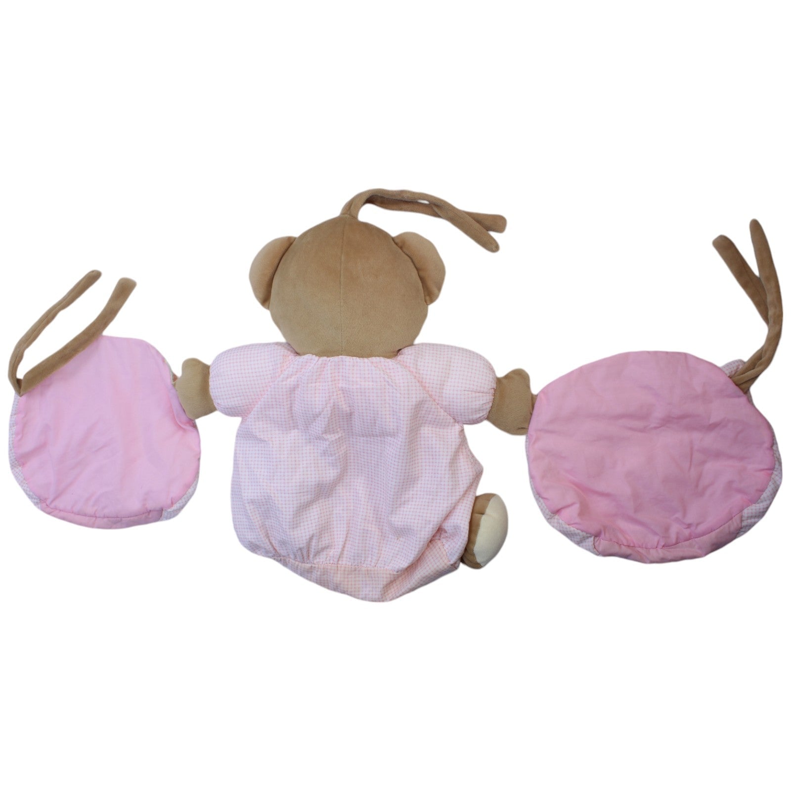 1238801 PakaPopi Bär, rosa Windeltasche Kumpel Leo Bär Gebraucht Teddy