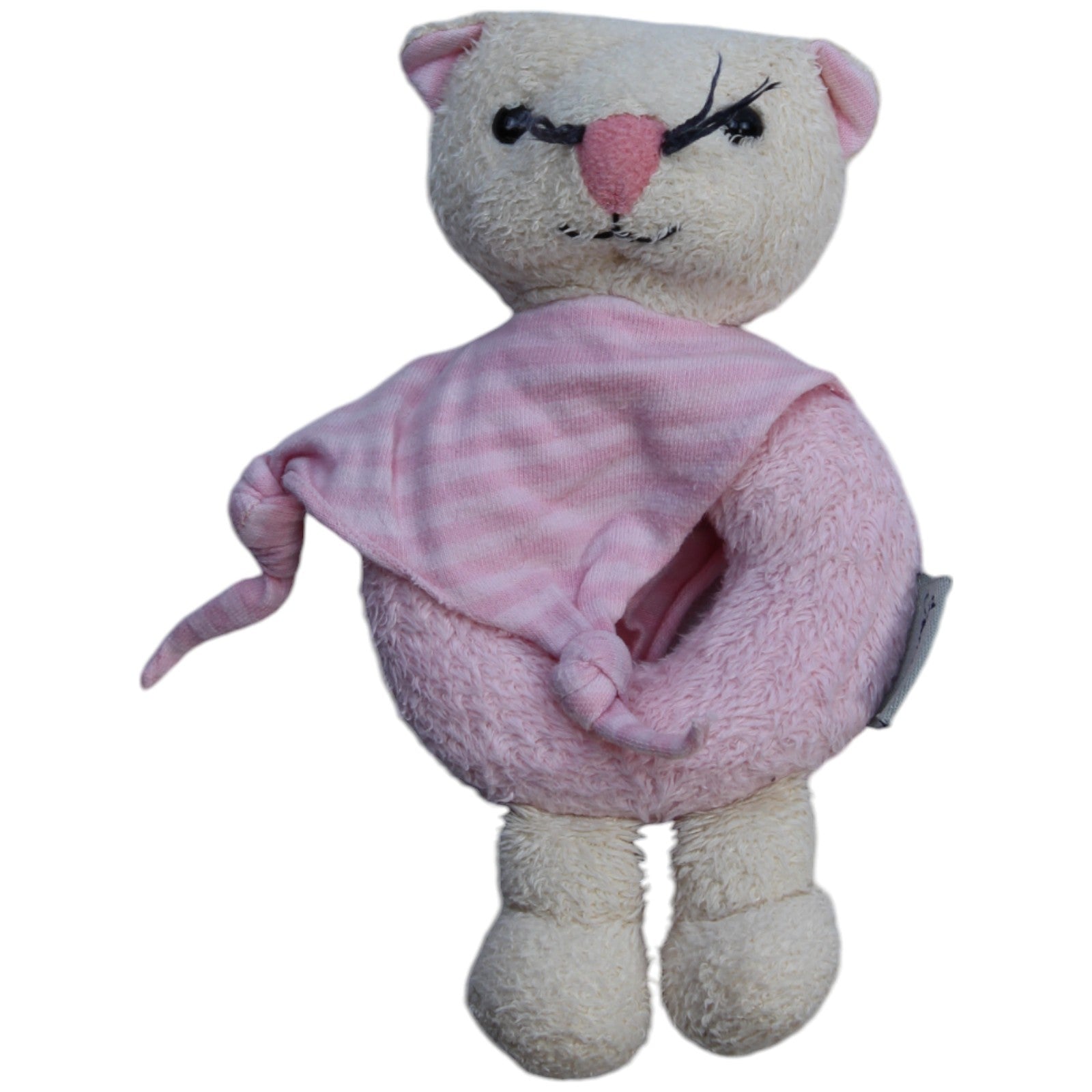 1238823 Sterntaler Katze, rosa Greifling mit Rassel Kumpel Leo Gebraucht