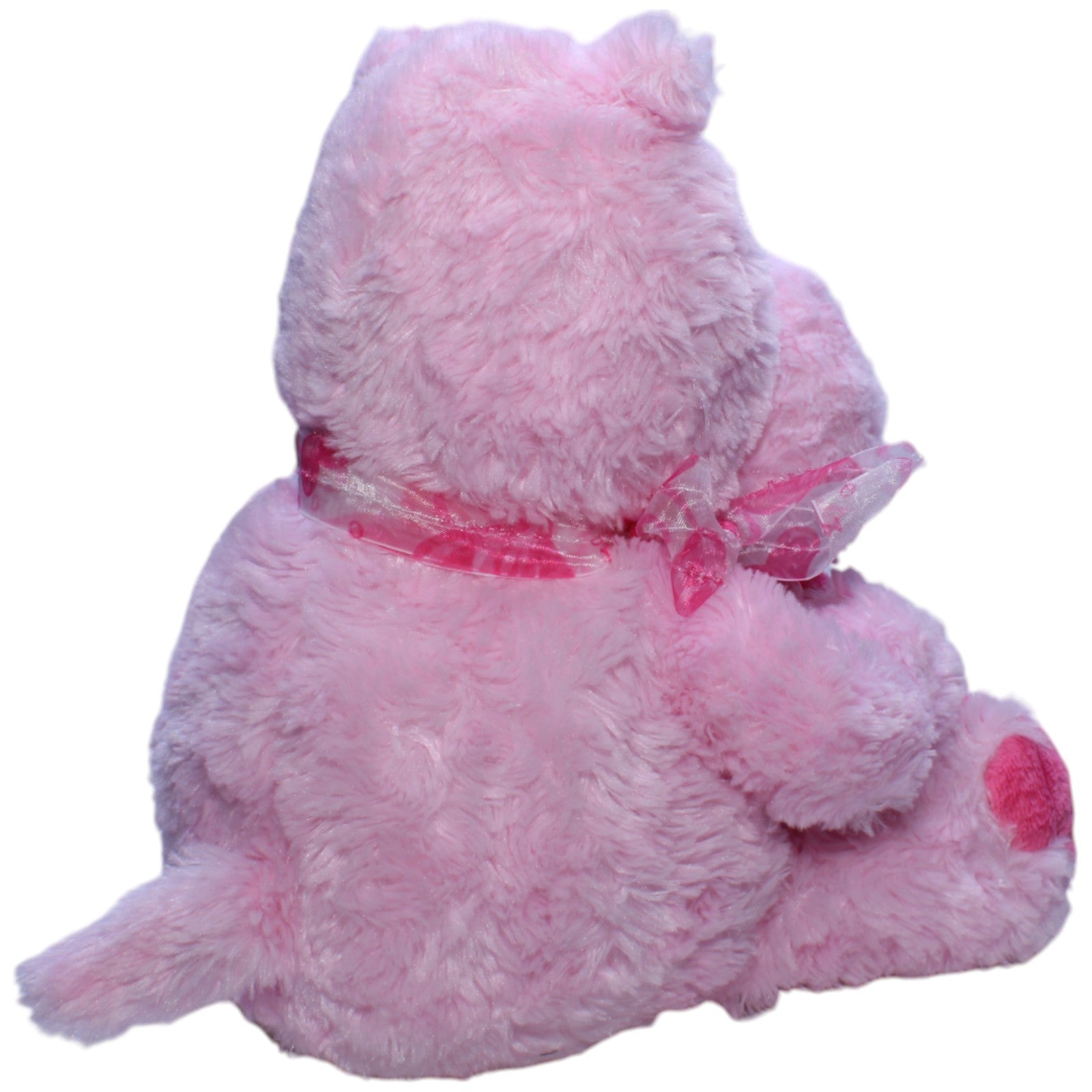 1238842 Uni - Toys XL Nilpferd mit Herz "I Love You", rosa Kuscheltier Kumpel Leo Gebraucht