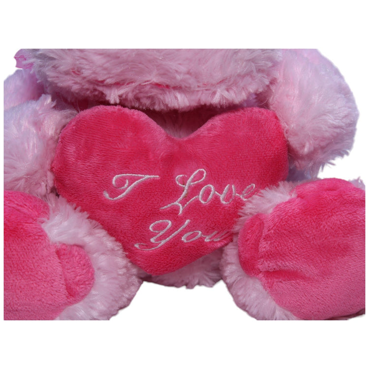 1238842 Uni - Toys XL Nilpferd mit Herz "I Love You", rosa Kuscheltier Kumpel Leo Gebraucht