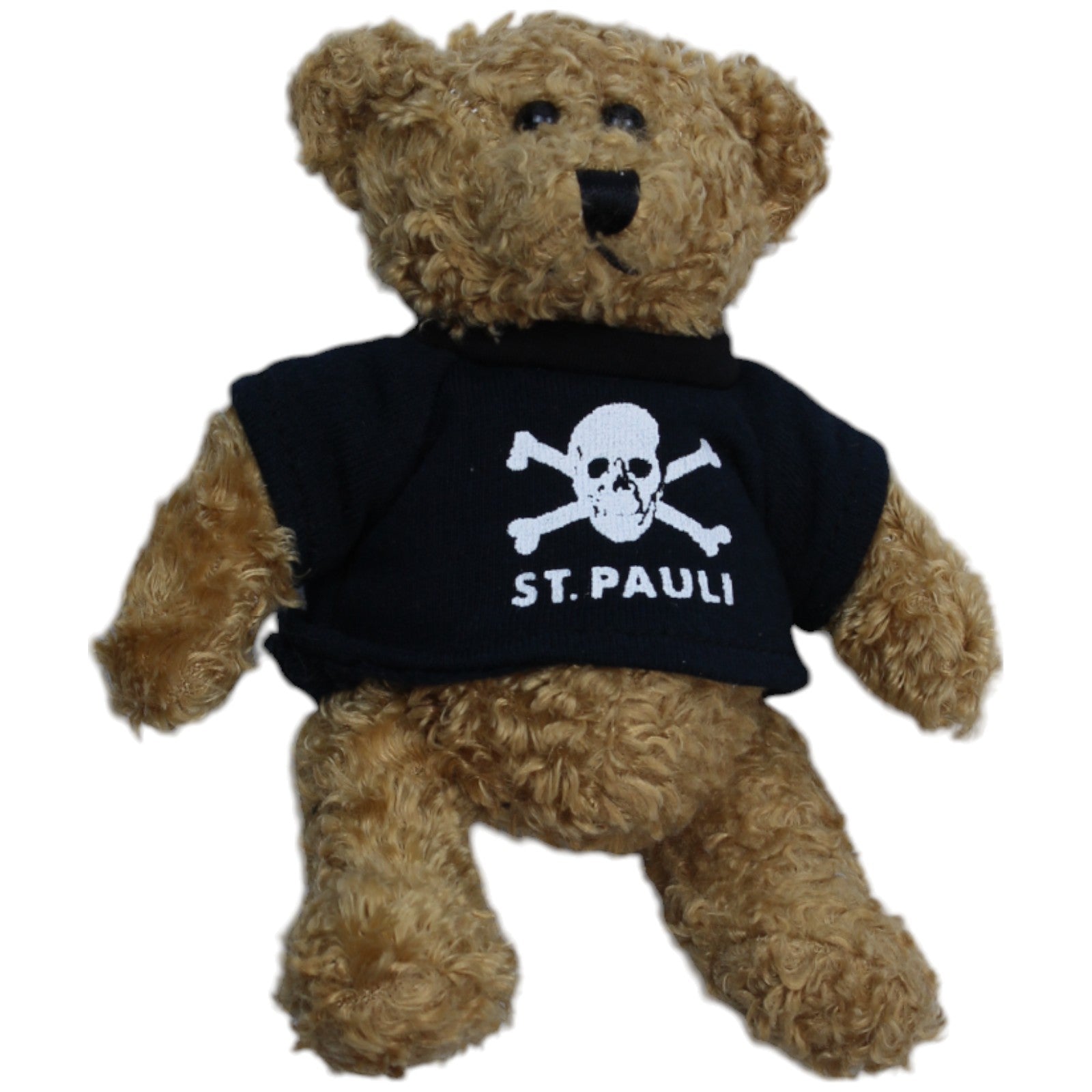 1238904 Dressler & Zimmerhackl KG Teddybär mit "St. Pauli" Pullover Kuscheltier Kumpel Leo Bär Fußball Gebraucht