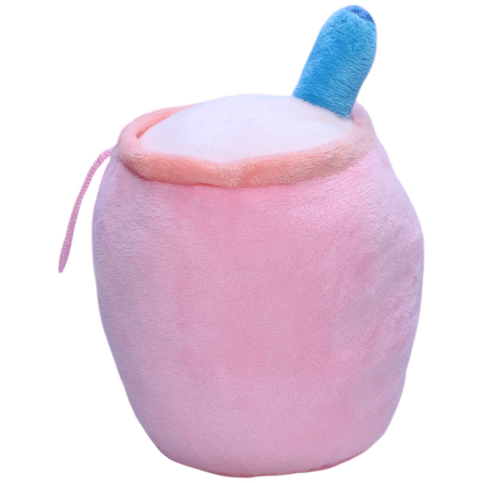 1238971 FLOTI Flos Toys, Bubbletea rosa Plüschfigur Kumpel Leo Gebraucht