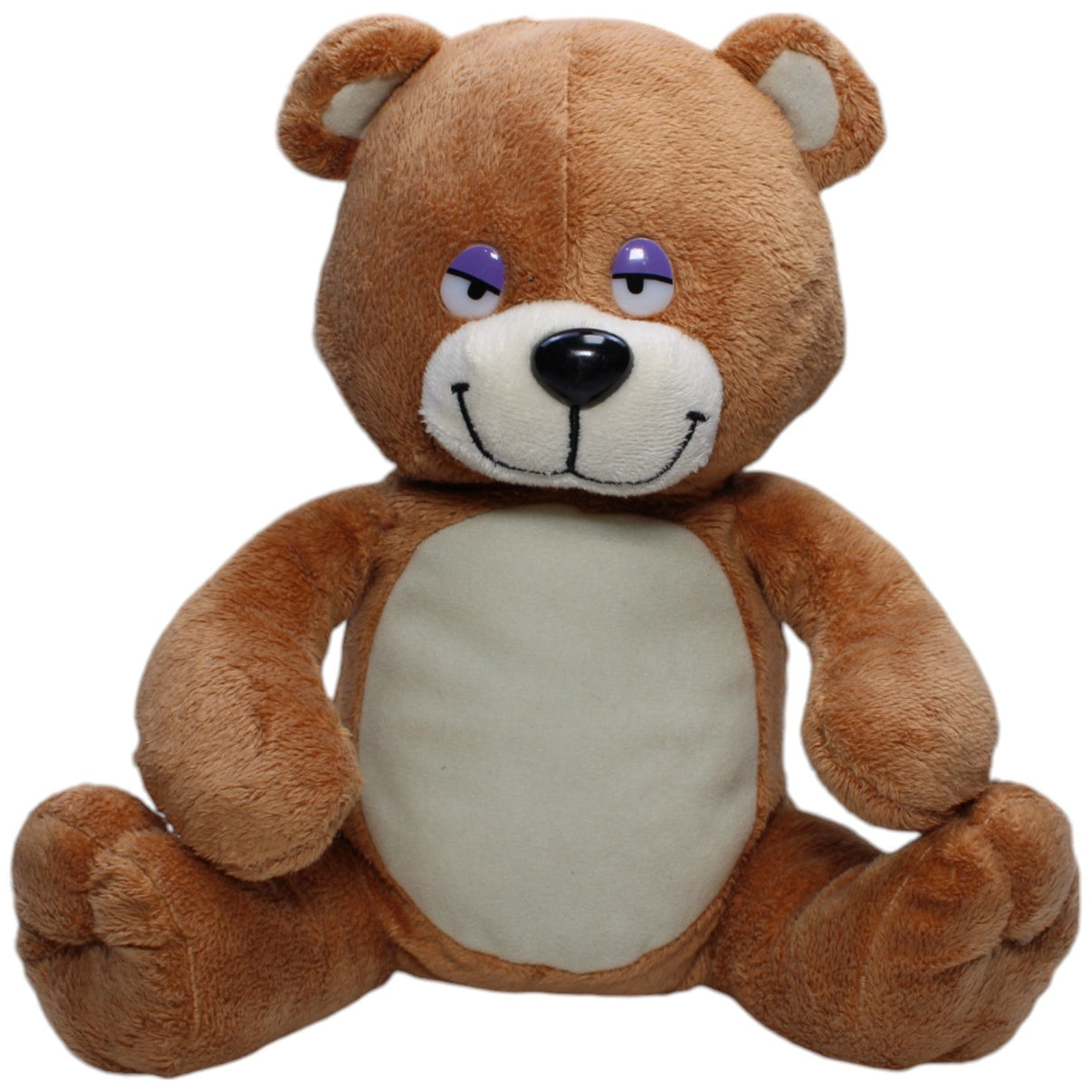 1238973 Eddy Toys Süßer Teddybär, sitzend Kuscheltier Kumpel Leo Bär Gebraucht Teddy