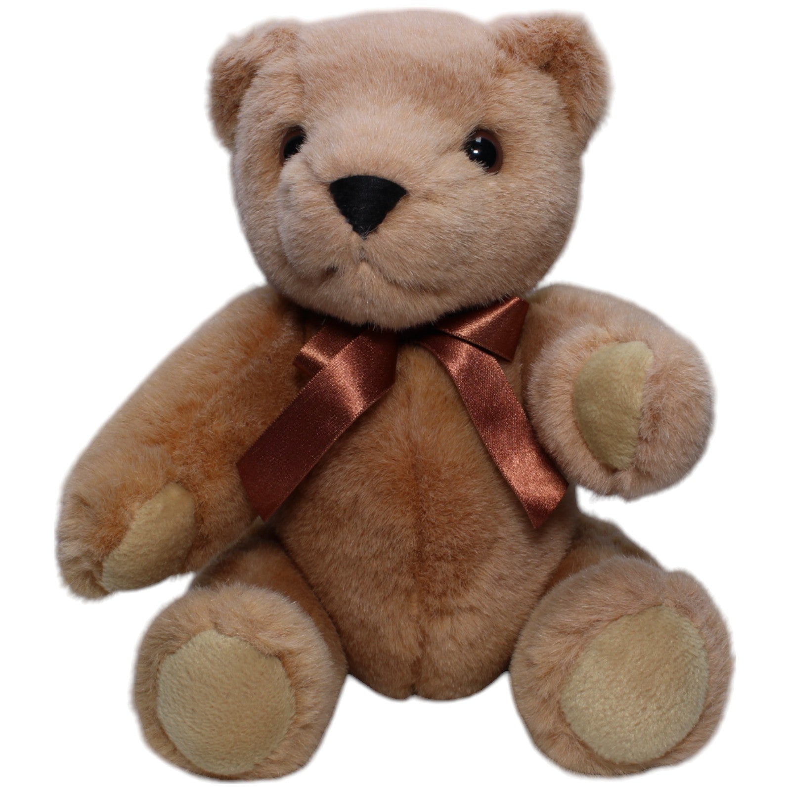 1238989 Althans Club Schöner Teddybär mit beweglichen Gliedern und brauner Schleife Kuscheltier Kumpel Leo Bär Gebraucht Teddy