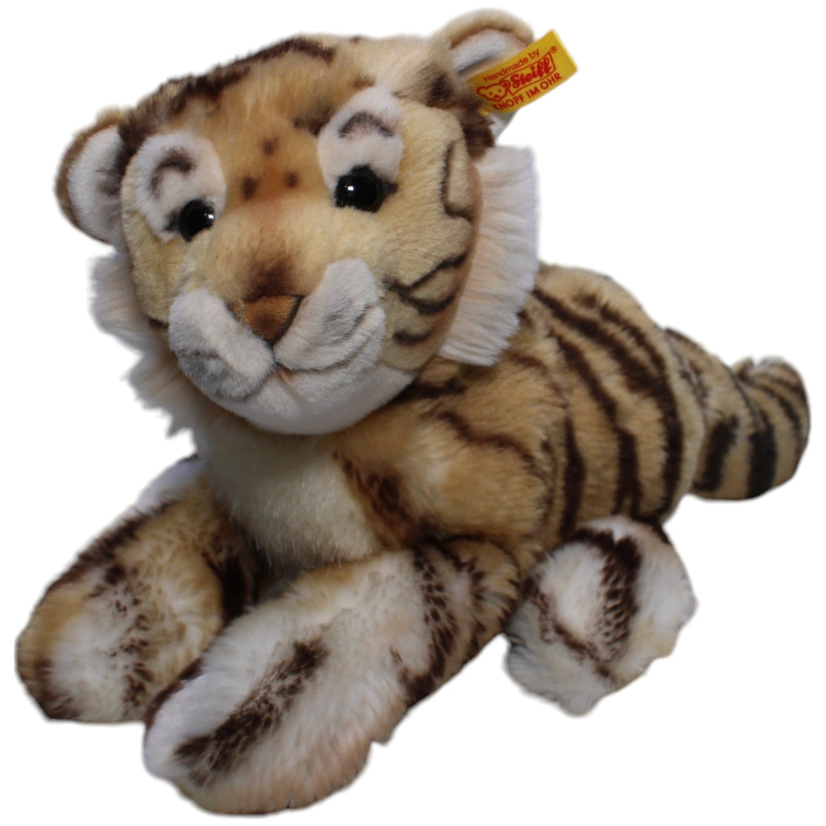 1239000 Steiff Baby Tiger Radjah (066269) Kuscheltier Kumpel Leo Gebraucht