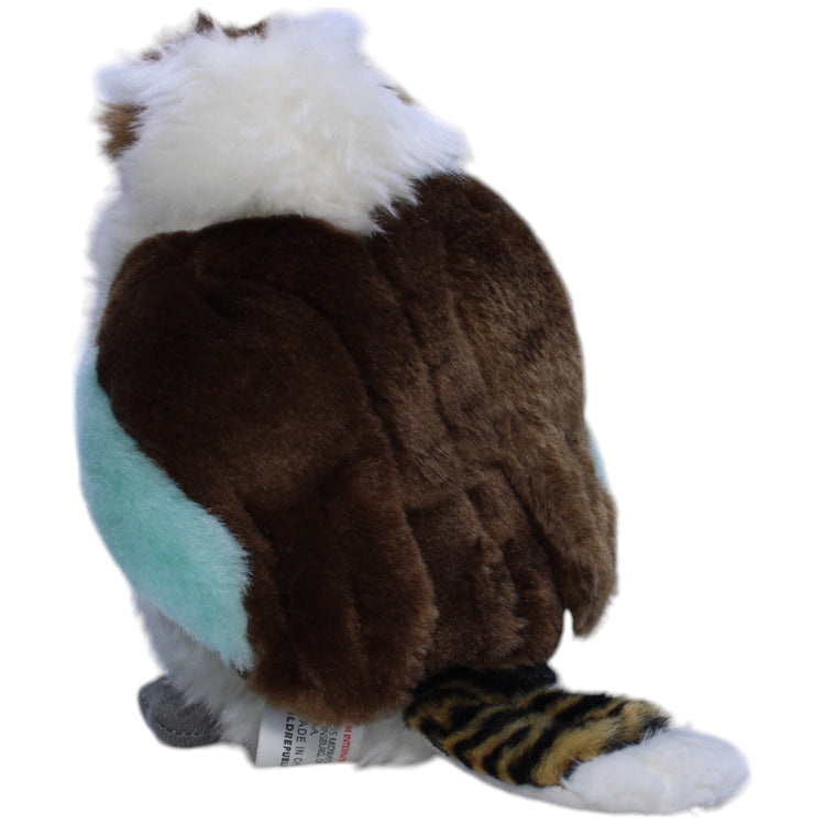 1239001 K&M International Wild Republic, Jägerlieste mit lachendem Gesang Kuscheltier Kumpel Leo Gebraucht Kookaburra Vogel