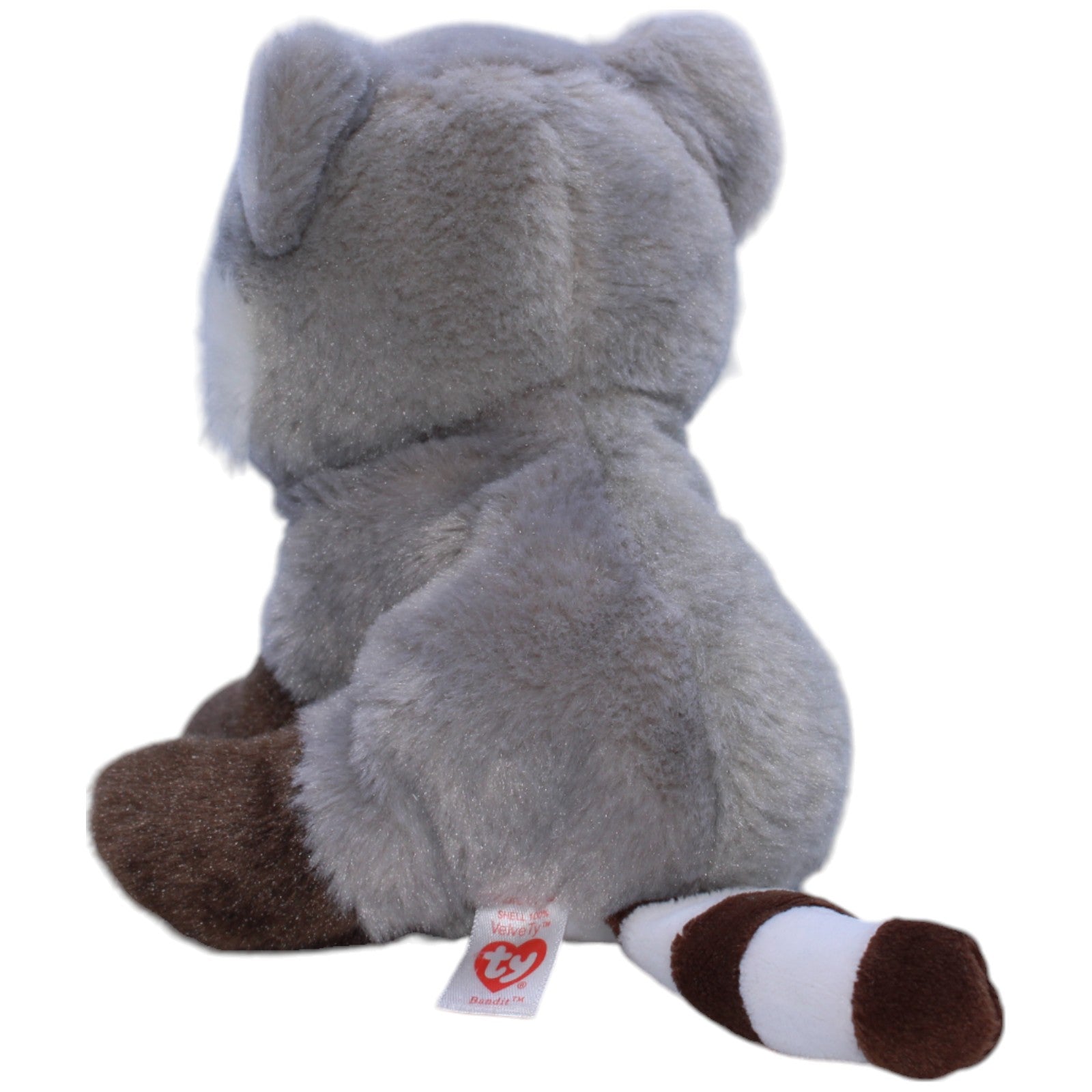 1239004 TY VelveTy™, Waschbär Bandit Kuscheltier Kumpel Leo Gebraucht