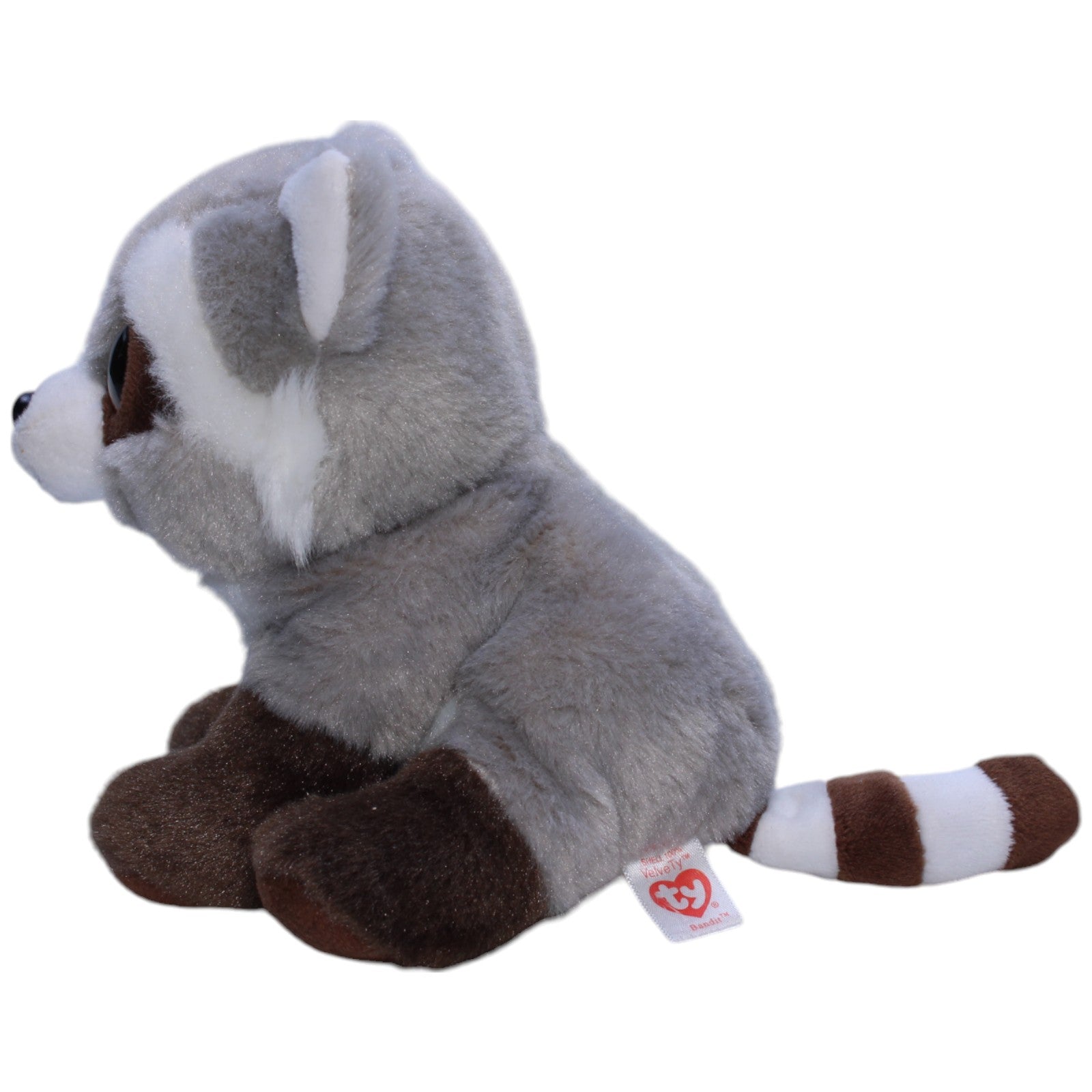 1239004 TY VelveTy™, Waschbär Bandit Kuscheltier Kumpel Leo Gebraucht