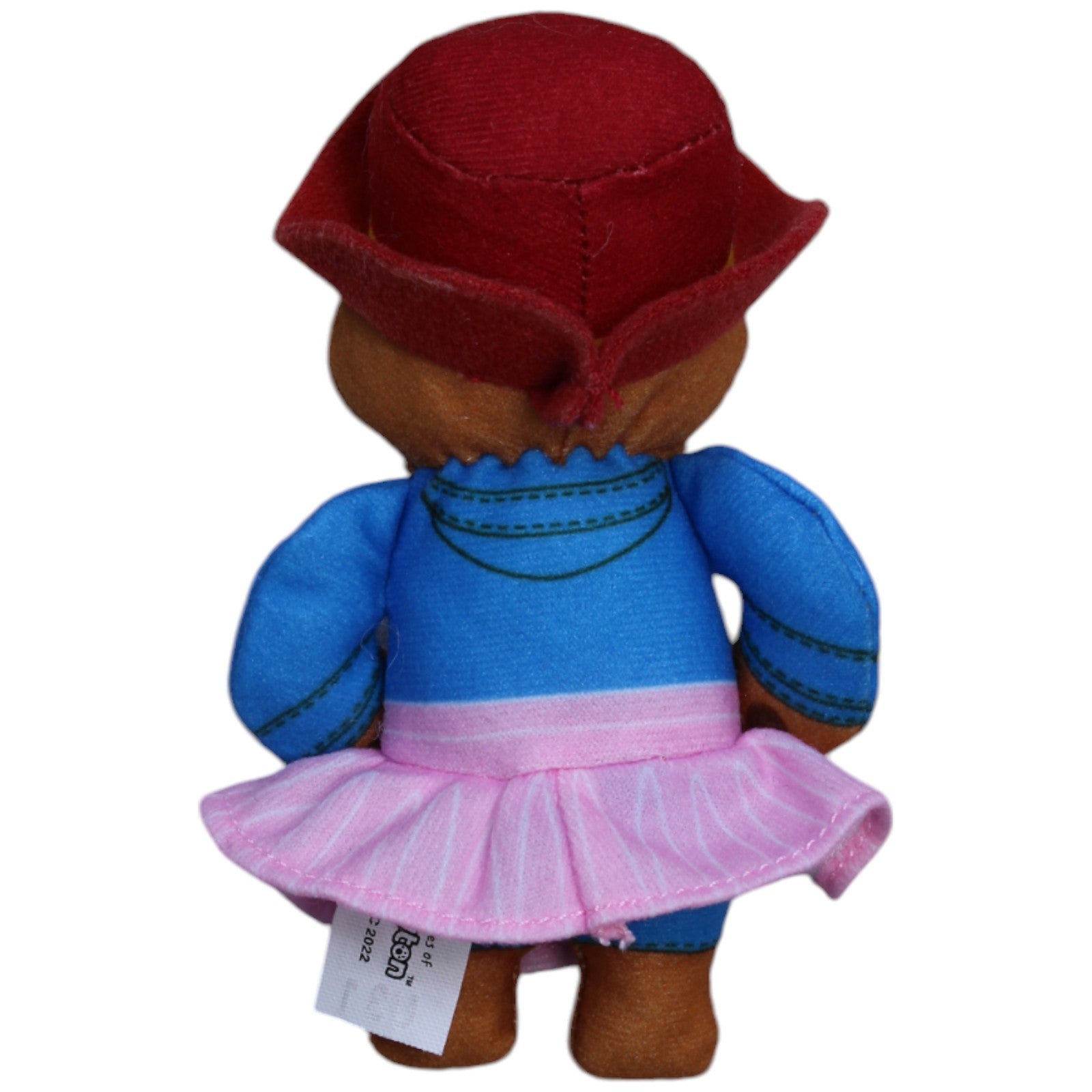 1239067 McDonald's Happy Meal: Paddingtons Abenteuer, Bär mit Rock Kuscheltier Kumpel Leo Gebraucht Happy Meal