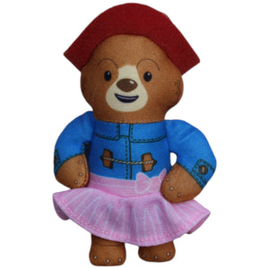 1239067 McDonald's Happy Meal: Paddingtons Abenteuer, Bär mit Rock Kuscheltier Kumpel Leo Gebraucht Happy Meal