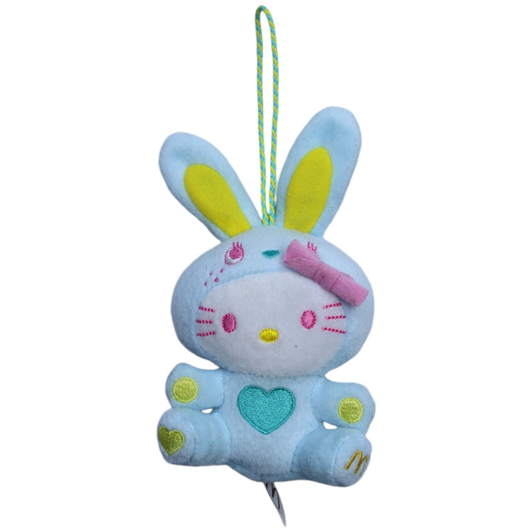 1239131 McDonald's Happy Meal: Hello Kitty, blaue Katze Kuscheltier Kumpel Leo Gebraucht Happy Meal