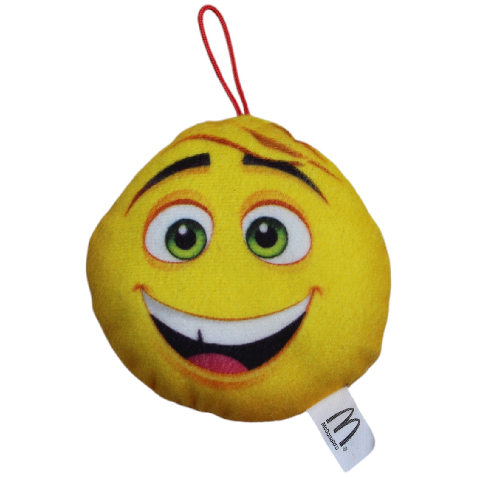 1239142 McDonald's Happy Meal: Emoji - Der Film, Gene Meh Plüschfigur Kumpel Leo Gebraucht Happy Meal