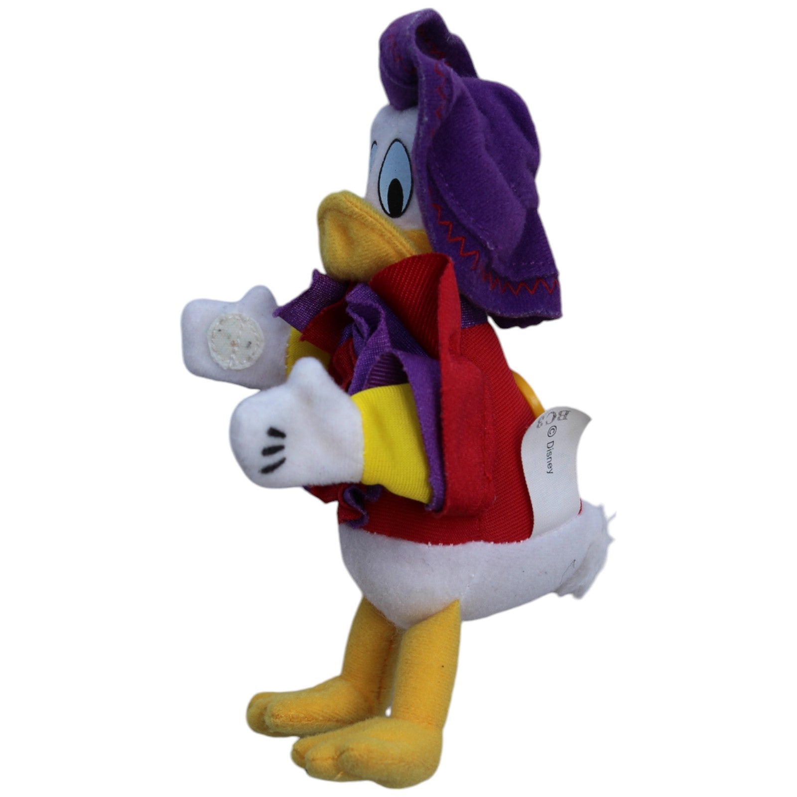 1239161 McDonald's Happy Meal: Disneyland Paris, Donald Duck Kuscheltier Kumpel Leo Gebraucht Happy Meal Vintage