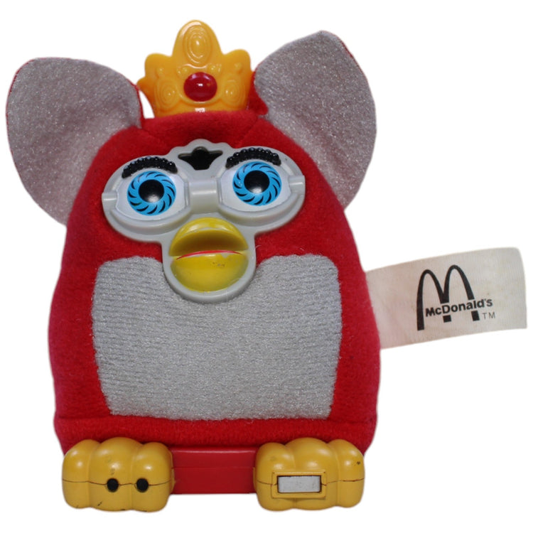 1239190 McDonald's Happy Meal: Furby (2001), roter Furby Plüschfigur Kumpel Leo Gebraucht Happy Meal Vintage