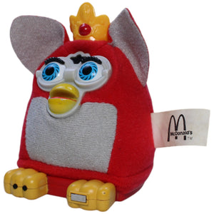 1239190 McDonald's Happy Meal: Furby (2001), roter Furby Plüschfigur Kumpel Leo Gebraucht Happy Meal Vintage