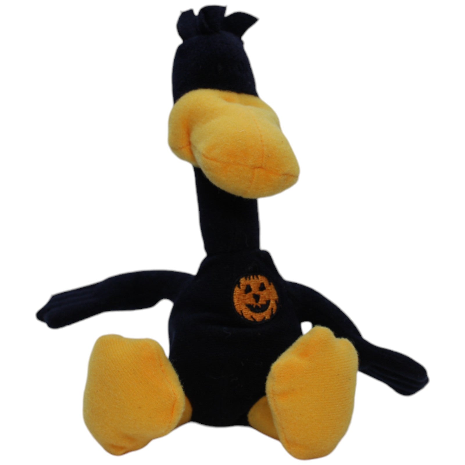 1239214 McDonald's Happy Meal: Sitting Ducks, schwarze Ente Kuscheltier Kumpel Leo Gebraucht Happy Meal Vintage