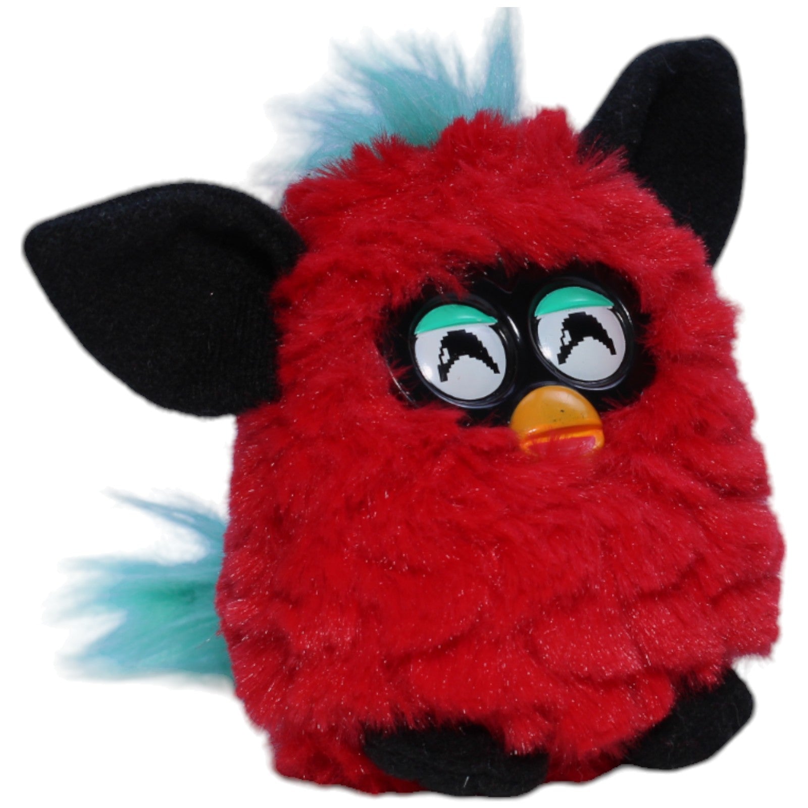 1239228 McDonald's Happy Meal: Furby (2013), roter Furby Plüschfigur Kumpel Leo Gebraucht Happy Meal