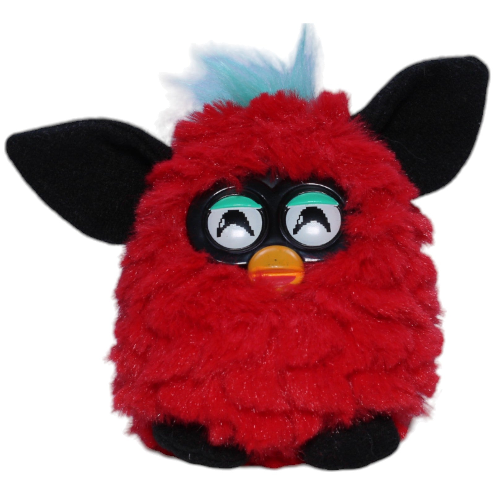 1239228 McDonald's Happy Meal: Furby (2013), roter Furby Plüschfigur Kumpel Leo Gebraucht Happy Meal