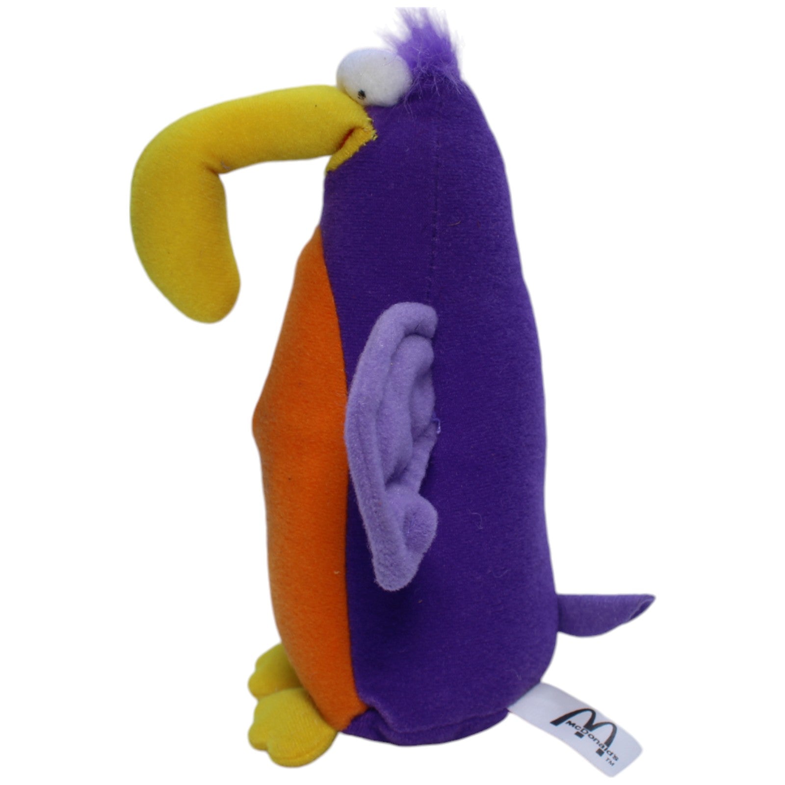 1239246 McDonald's Happy Meal: Verrückter Zoo, Pinguin Kuscheltier Kumpel Leo Gebraucht Happy Meal Vintage