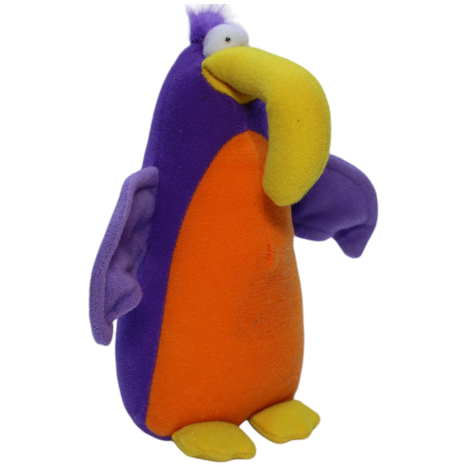 1239246 McDonald's Happy Meal: Verrückter Zoo, Pinguin Kuscheltier Kumpel Leo Gebraucht Happy Meal Vintage