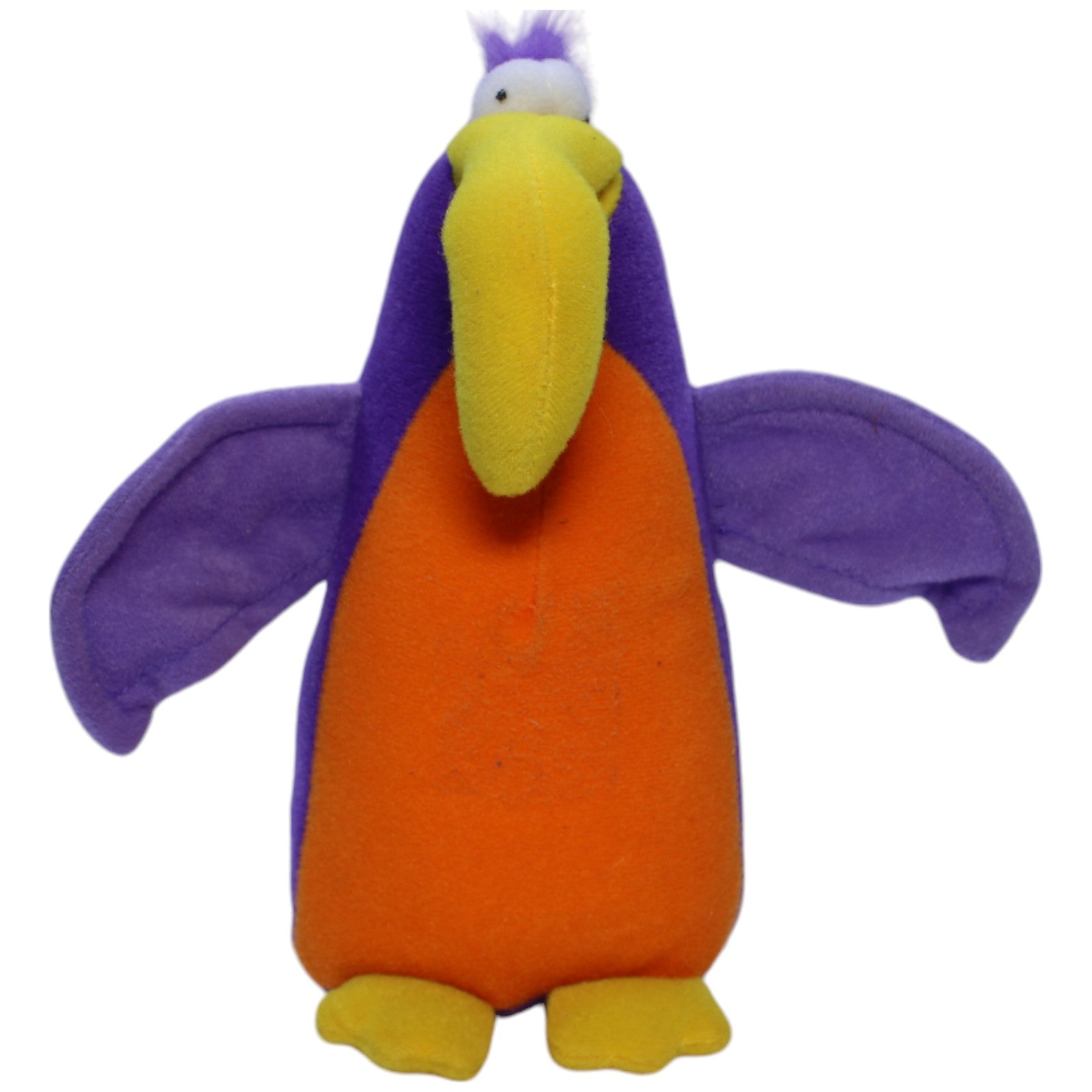 1239246 McDonald's Happy Meal: Verrückter Zoo, Pinguin Kuscheltier Kumpel Leo Gebraucht Happy Meal Vintage