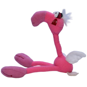 1239249 McDonald's Happy Meal: Verrückter Zoo, Flamingo Kuscheltier Kumpel Leo Gebraucht Happy Meal Vintage