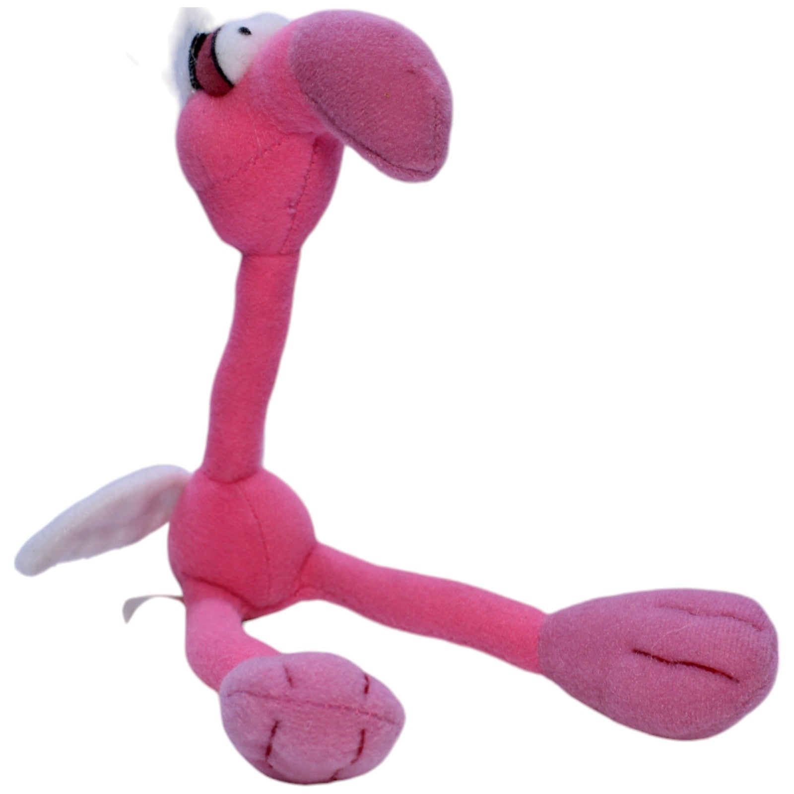 1239249 McDonald's Happy Meal: Verrückter Zoo, Flamingo Kuscheltier Kumpel Leo Gebraucht Happy Meal Vintage