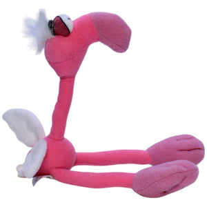 1239249 McDonald's Happy Meal: Verrückter Zoo, Flamingo Kuscheltier Kumpel Leo Gebraucht Happy Meal Vintage