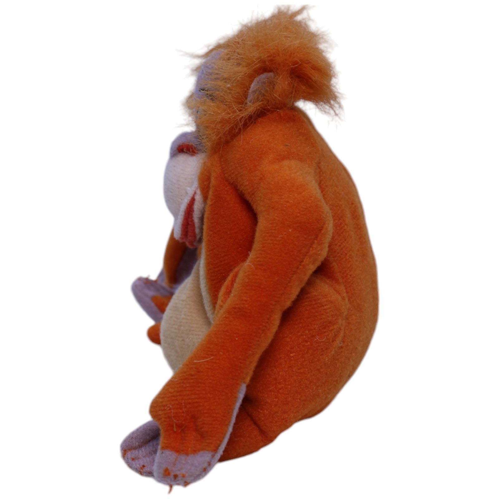 1239258 McDonald's Happy Meal: Das Dschungelbuch, King Louie Kuscheltier Kumpel Leo Affe Disney Gebraucht