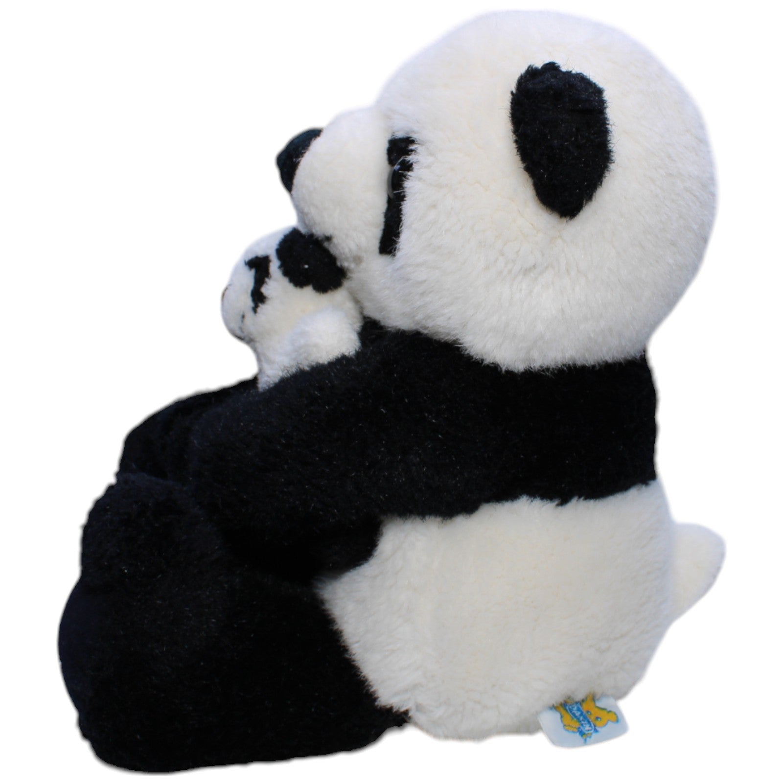 1239267 R. Dakin & Co Panda - Mama mit Baby Kuscheltier Kumpel Leo Bär Gebraucht Vintage