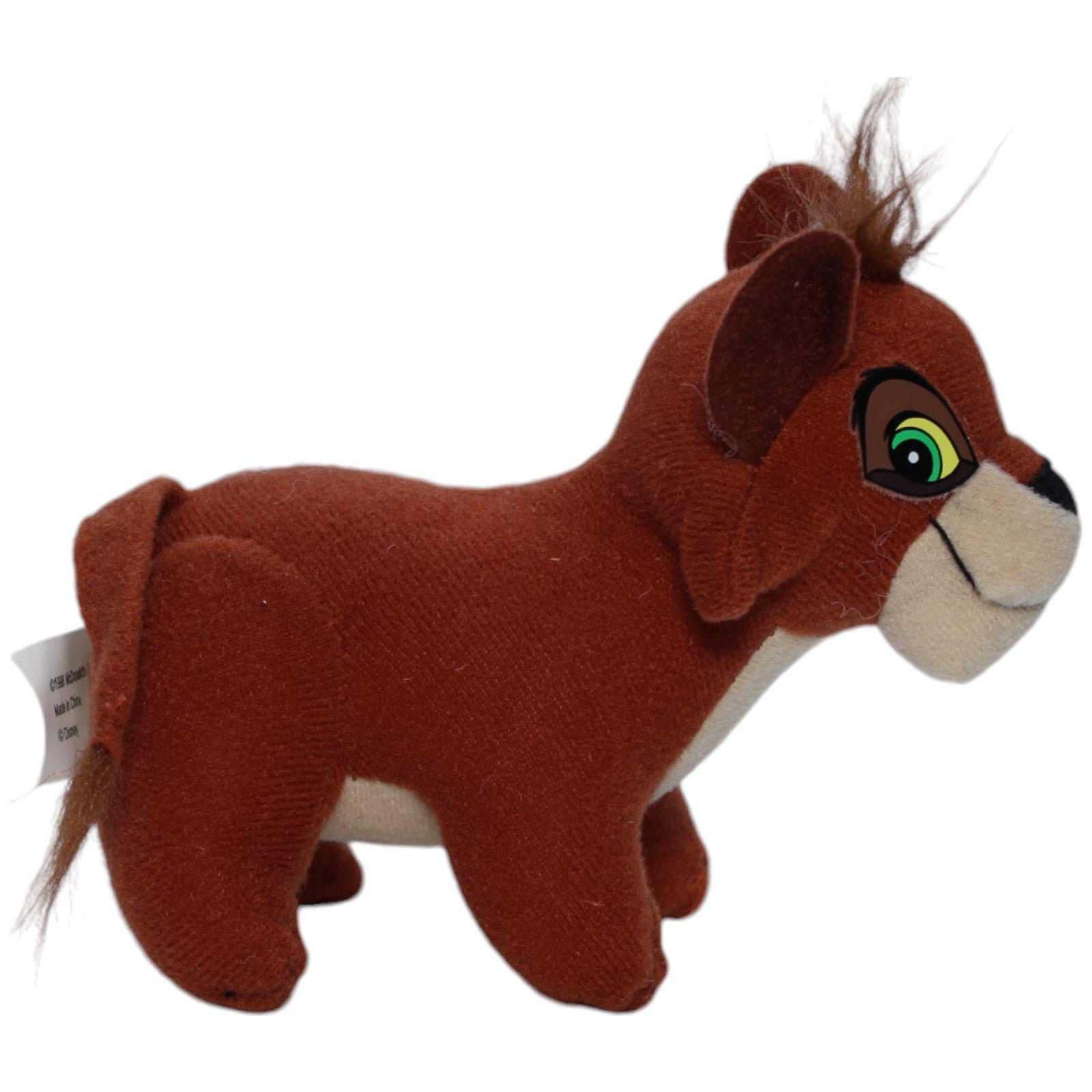 1239274 McDonald's Happy Meal: König der Löwen 2, Kovu Kuscheltier Kumpel Leo Disney Gebraucht Happy Meal