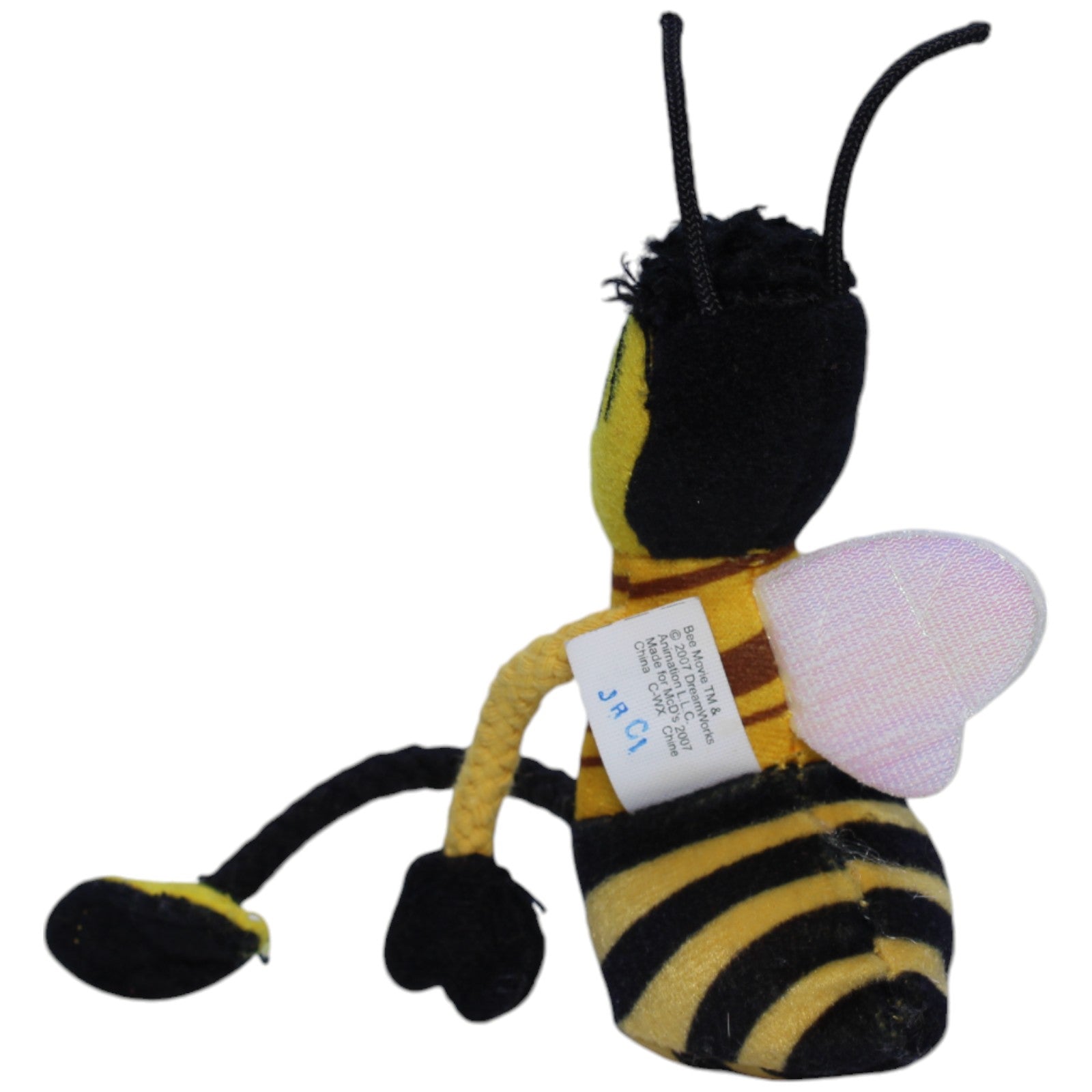 1239285 McDonald's Happy Meal: Bee Movie, Barry B. Benson Kuscheltier Kumpel Leo Gebraucht Happy Meal