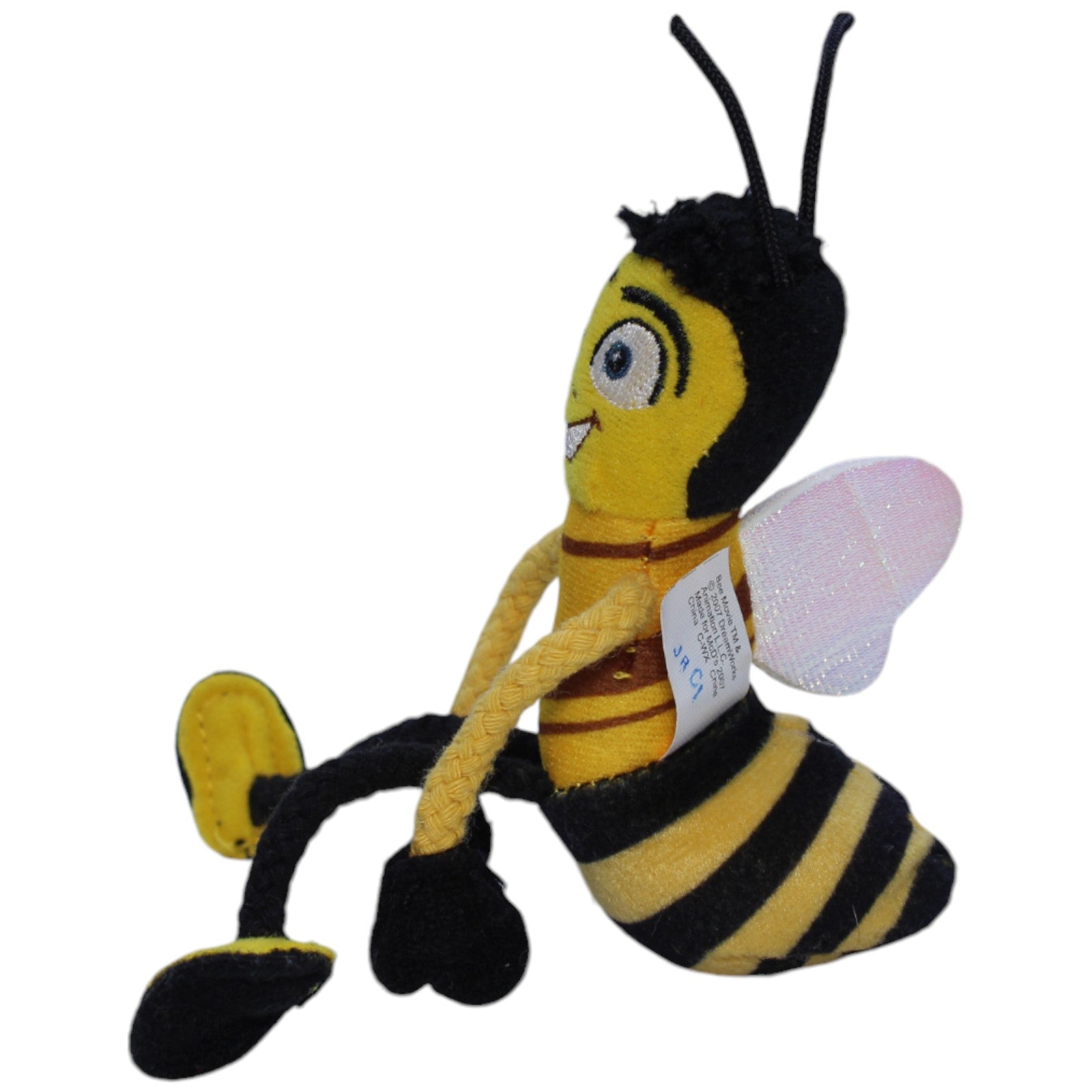 1239285 McDonald's Happy Meal: Bee Movie, Barry B. Benson Kuscheltier Kumpel Leo Gebraucht Happy Meal