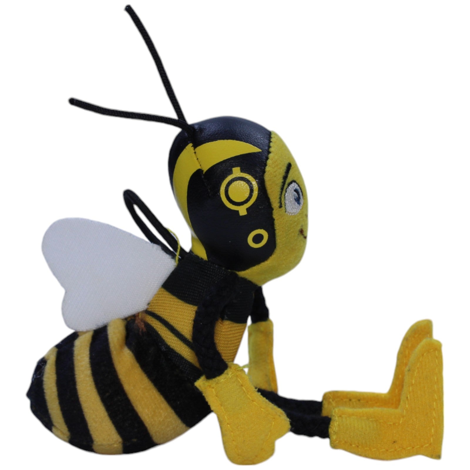 1239286 McDonald's Happy Meal: Bee Movie, Barry B. Benson mit Fliegermütze Kuscheltier Kumpel Leo Gebraucht Happy Meal