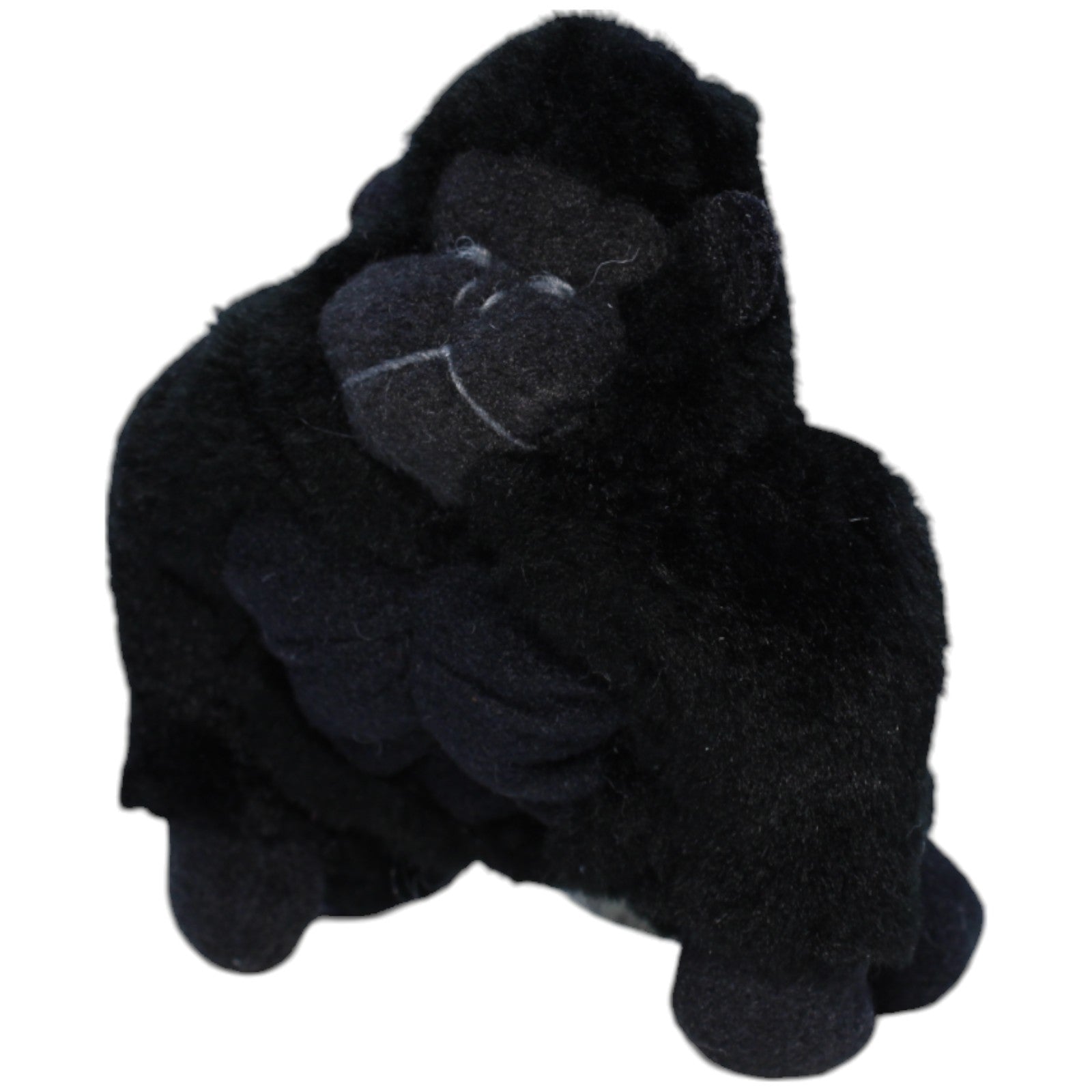 1239288 McDonald's Happy Meal: Bedrohte Tierwelt, Gorilla Kuscheltier Kumpel Leo Gebraucht Happy Meal Vintage