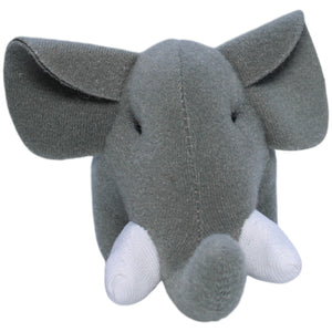 1239289 McDonald's Happy Meal: Bedrohte Tierwelt, Elefant Kuscheltier Kumpel Leo Gebraucht Happy Meal Vintage