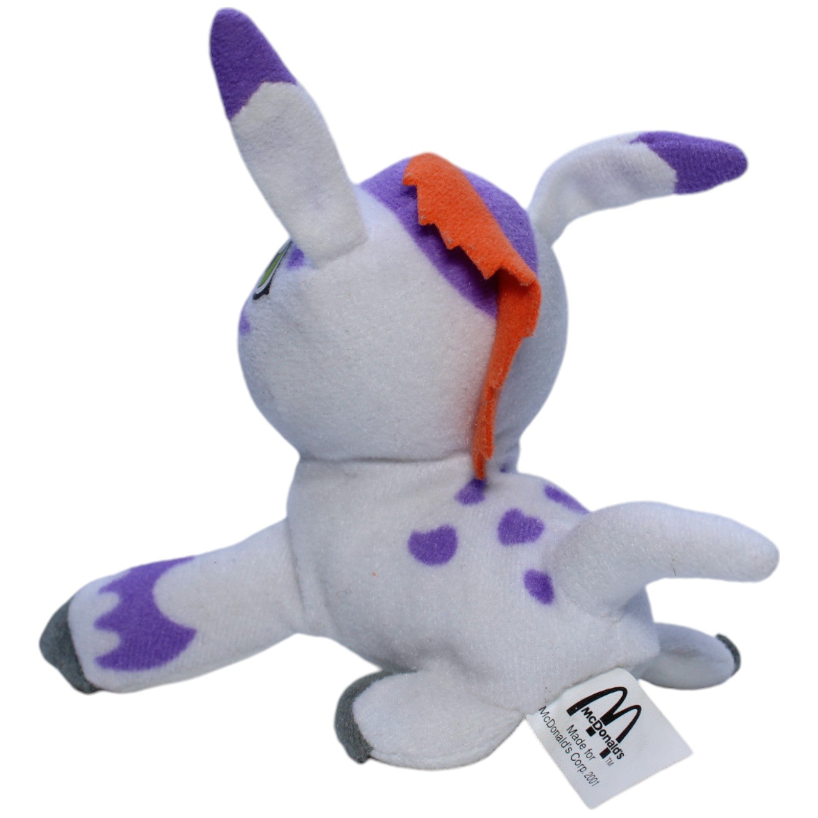 1239296 McDonald's Happy Meal: Digimon, Gomamon Plüschfigur Kumpel Leo Gebraucht Happy Meal Vintage