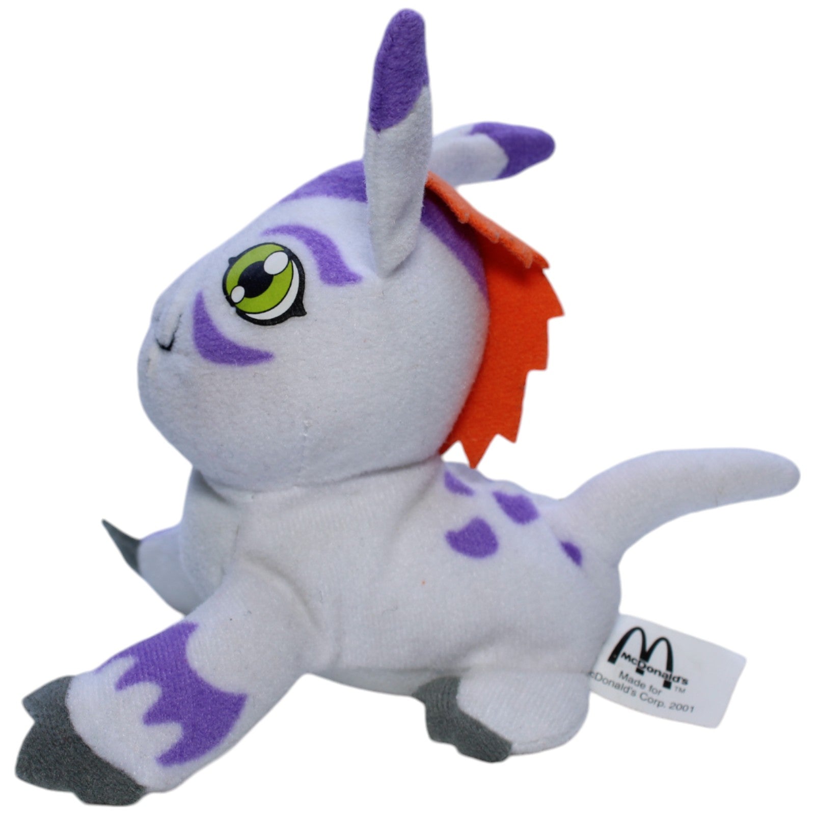 1239296 McDonald's Happy Meal: Digimon, Gomamon Plüschfigur Kumpel Leo Gebraucht Happy Meal Vintage