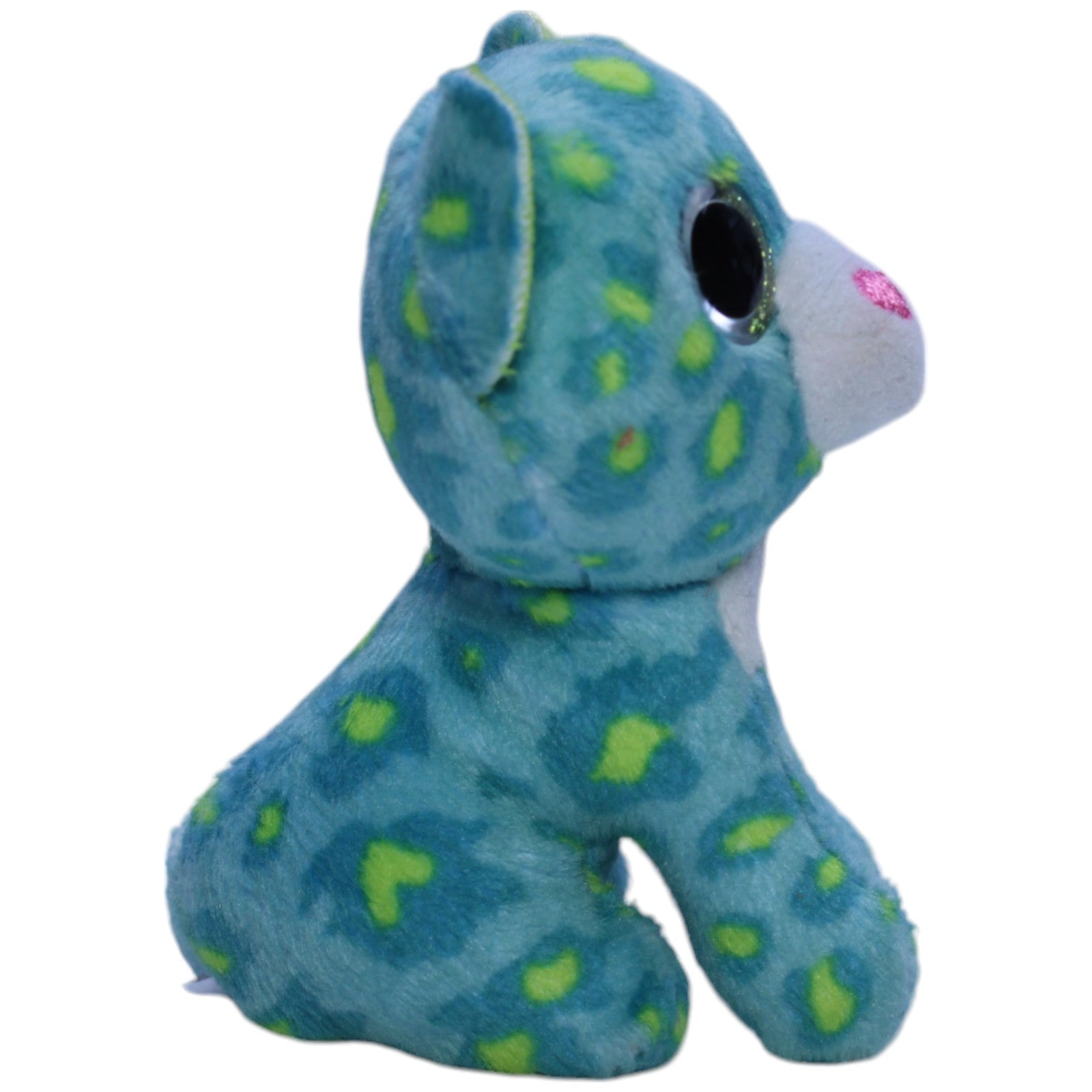 1239308 McDonald's Happy Meal: Ty Beanie Boos (2016), Glamour (blau) Kuscheltier Kumpel Leo Gebraucht Happy Meal