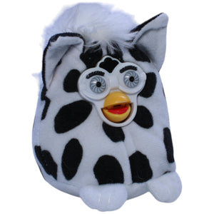 1239314 McDonald's Happy Meal: Furby (2000), Furby mit Kuhmuster Plüschfigur Kumpel Leo Gebraucht Happy Meal Vintage