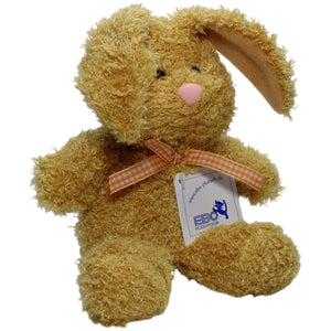 1239333 EBO Plüschtiere Süßer Wuschelhase mit Schleife Kuscheltier Kumpel Leo neu Osterhase Ostern