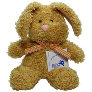 1239333 EBO Plüschtiere Süßer Wuschelhase mit Schleife Kuscheltier Kumpel Leo neu Osterhase Ostern