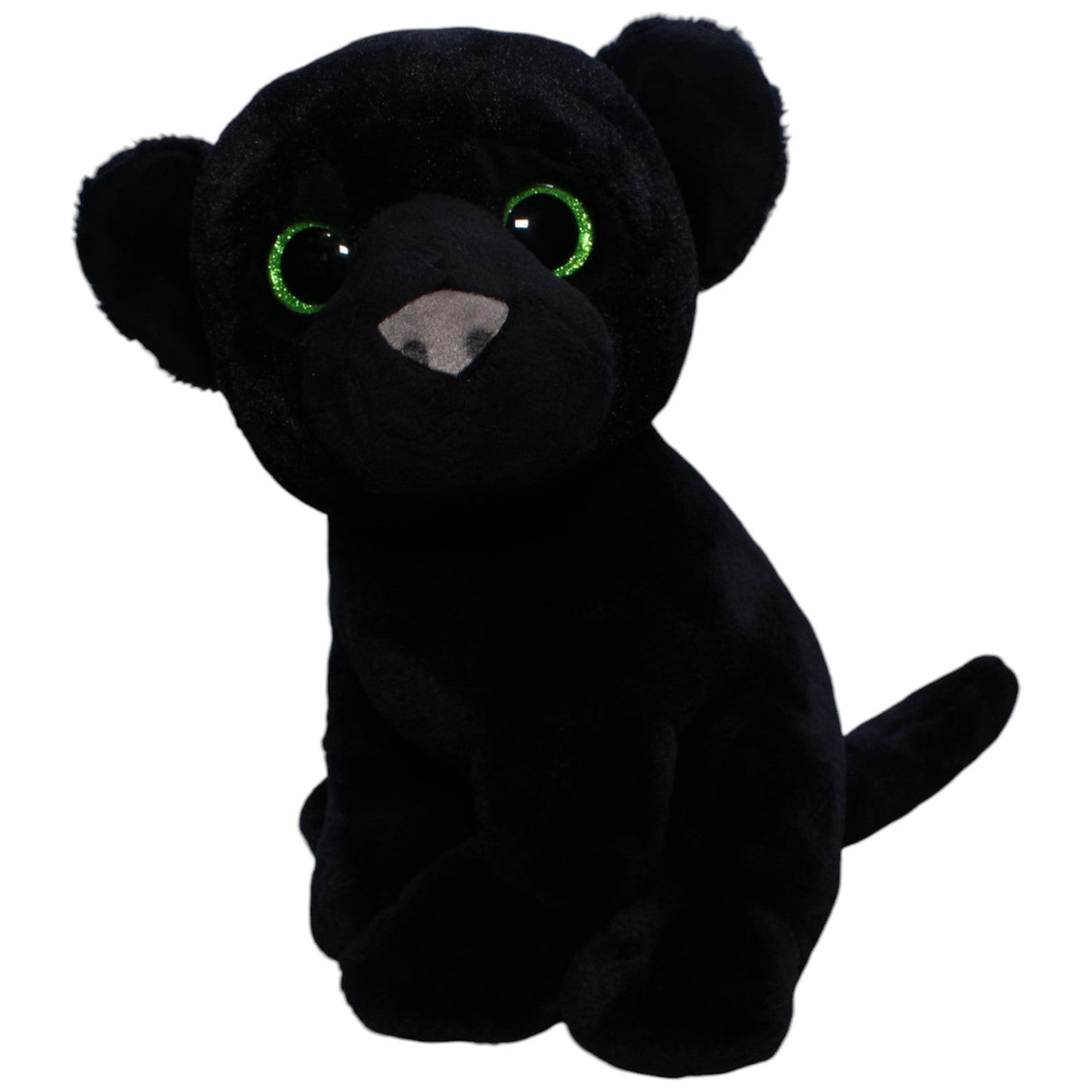 1239336 Heunec XL Panther, sitzend Kuscheltier Kumpel Leo Gebraucht Raubkatze