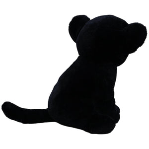 1239336 Heunec XL Panther, sitzend Kuscheltier Kumpel Leo Gebraucht Raubkatze