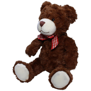 1239338 Sunkid Schöner Teddybär mit rot - weißer Schleife Kuscheltier Kumpel Leo Bär Gebraucht Teddy