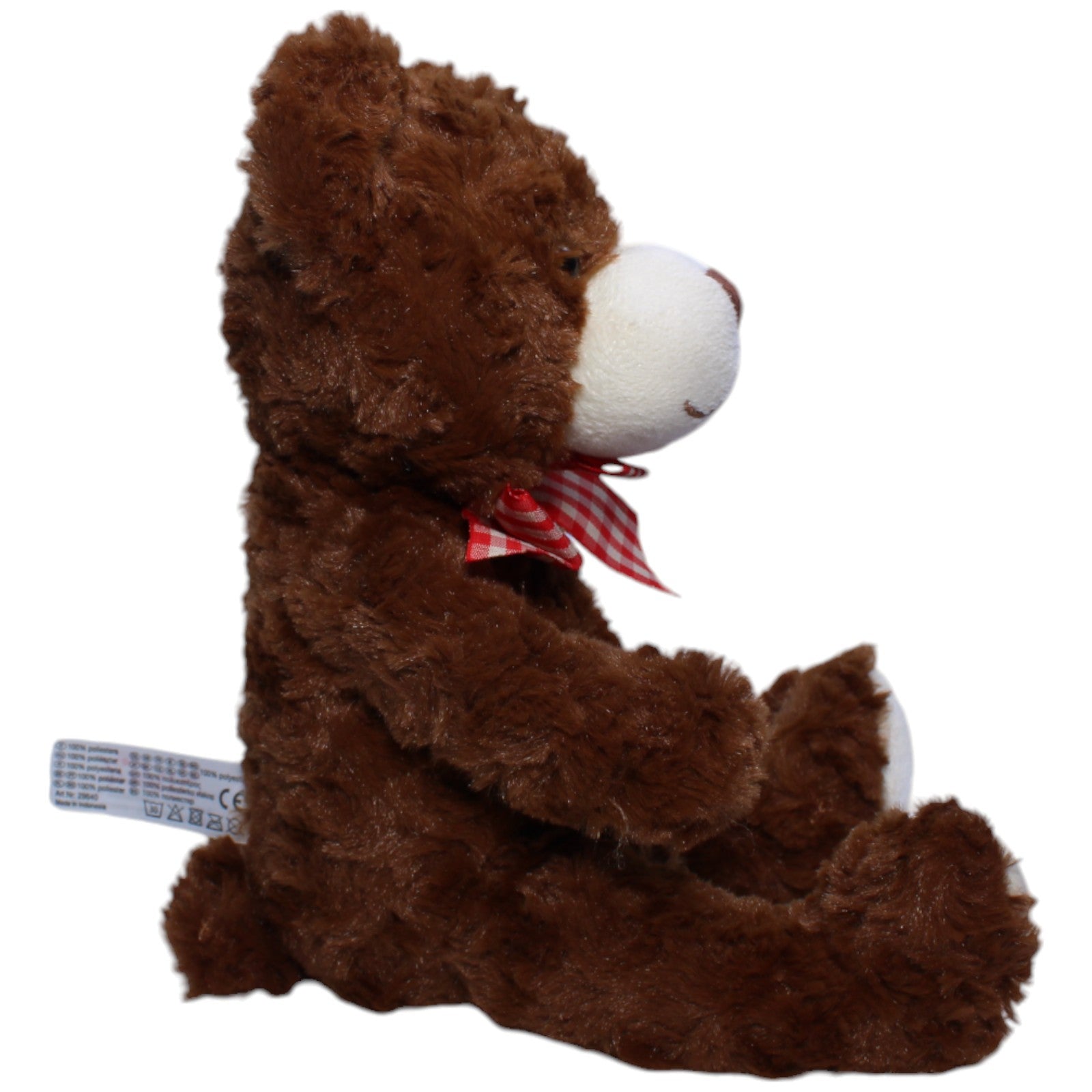 1239338 Sunkid Schöner Teddybär mit rot - weißer Schleife Kuscheltier Kumpel Leo Bär Gebraucht Teddy