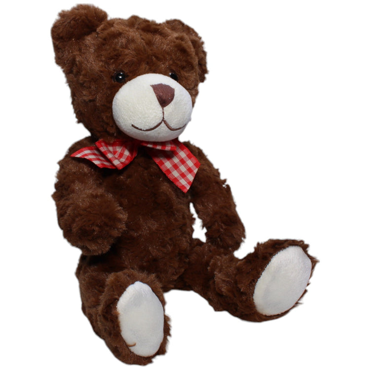 1239338 Sunkid Schöner Teddybär mit rot - weißer Schleife Kuscheltier Kumpel Leo Bär Gebraucht Teddy